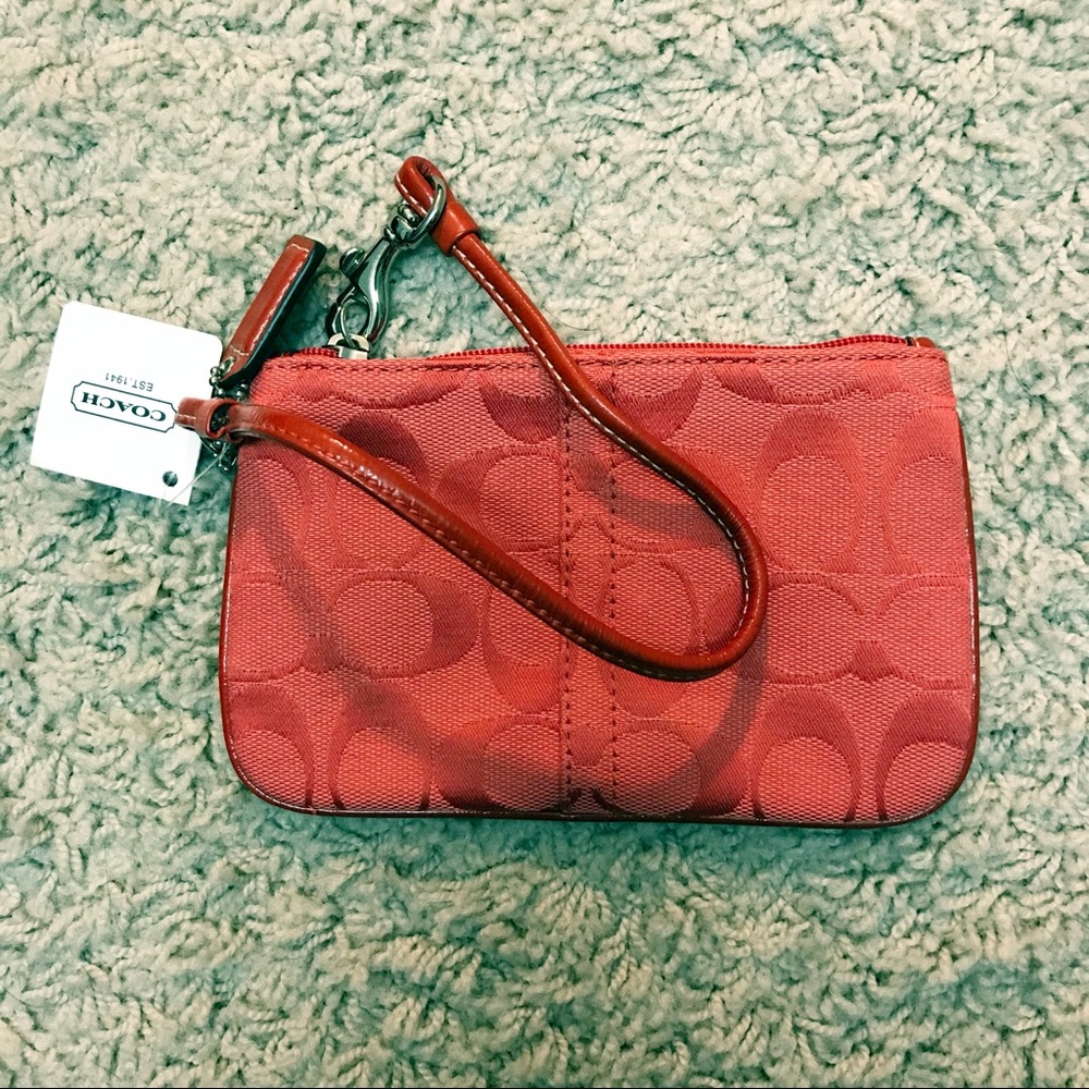 Coach wristlet